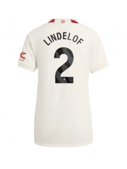 Ženski Nogometna dresi replika Manchester United Victor Lindelof #2 Tretji 2023-24 Kratek rokav